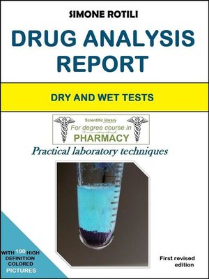 cover image of DRUG ANALYSIS REPORT--A practical laboratory approach